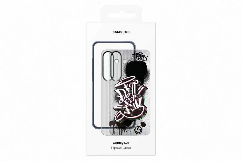 Dėklas JS931CBEGWW Flipsuit (Rugged) Case Samsung Galaxy S25, Juodas
