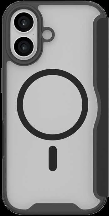 Dėklas JUST MUST CHAMPION II MAGSAFE FLIP CASE for iPhone 17, Juodas