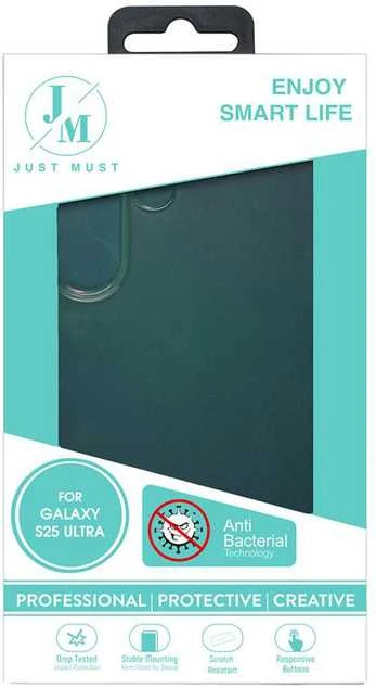 Dėklas Just Must JM ANTI-BACTERIA TPU for Galaxy S25 Ultra Clear