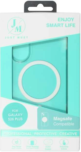 Dėklas Just Must JM Crystal with magsafe for Galaxy S26 Plus Clear