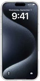 Dėklas „Just Must JM MAGSAFE CRYSTAL I“, skirtas „iPhone 16 Pro“, skaidrus
