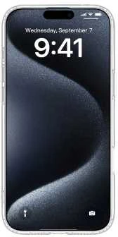 Dėklas „Just Must JM MAGSAFE CRYSTAL I“, skirtas „iPhone 16“, skaidrus