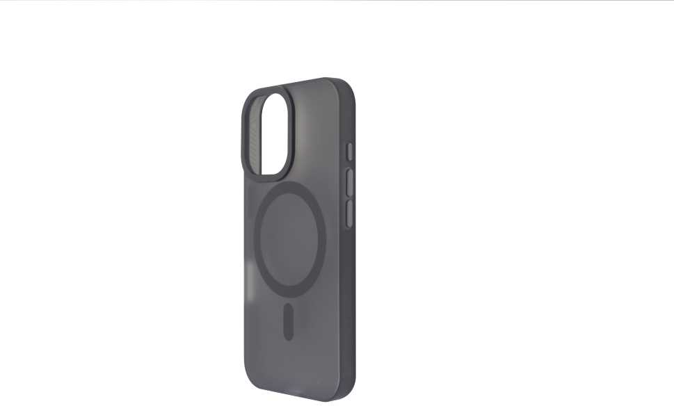 Dėklas Just Must JM MAGSAFE SILK FROST I for iPhone 16 Pro Juodas