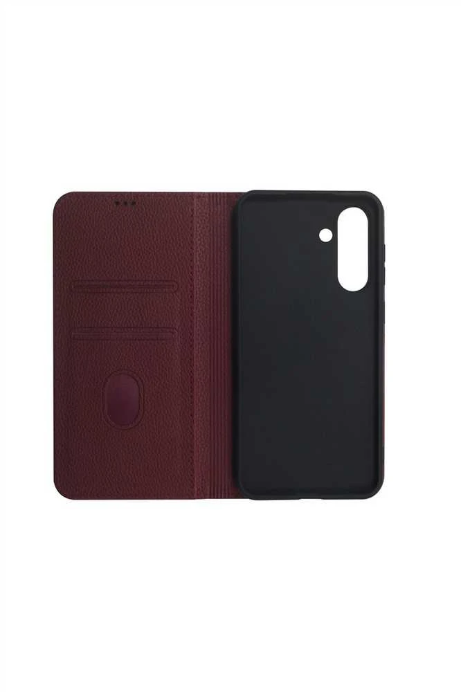 Dėklas Just Must JM STAND FLIP CASE for Galaxy A56, Burgundy