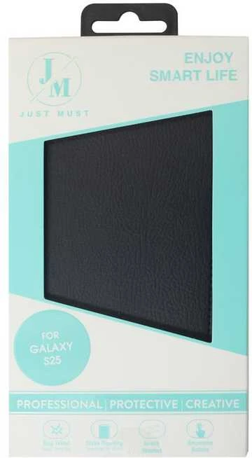 Dėklas Just Must JM STAND FLIP CASE for Galaxy S25 Juodas