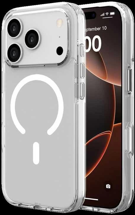 Dėklas JUST MUST MAGSAFE CRYSTAL I for iPhone 17 Pro Clear