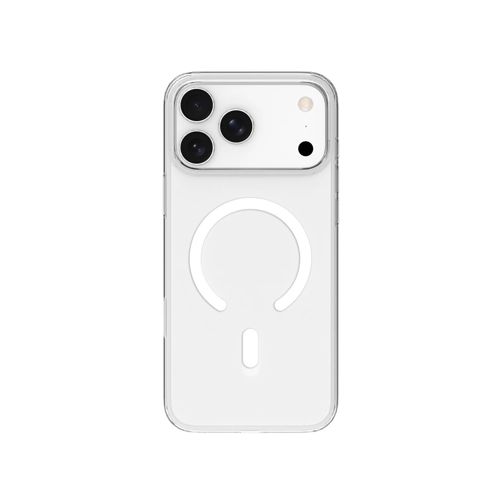 Dėklas JUST MUST MAGSAFE CRYSTAL I for iPhone 18 Pro Max Clear.