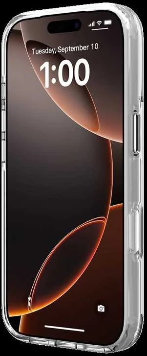 Dėklas JUST MUST MAGSAFE CRYSTAL I for iPhone 17 Pro Clear