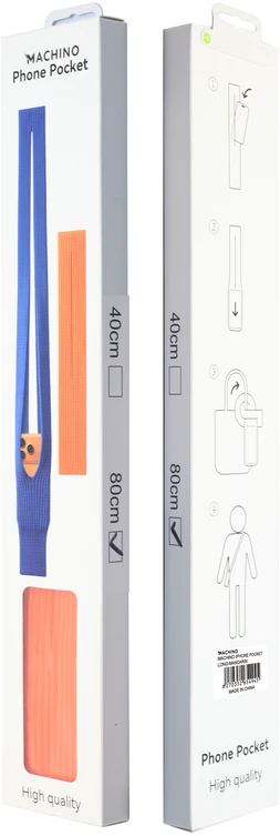 Dėklas MACHINO iPhone sock LONG SIZE (80cm) Oranžinis