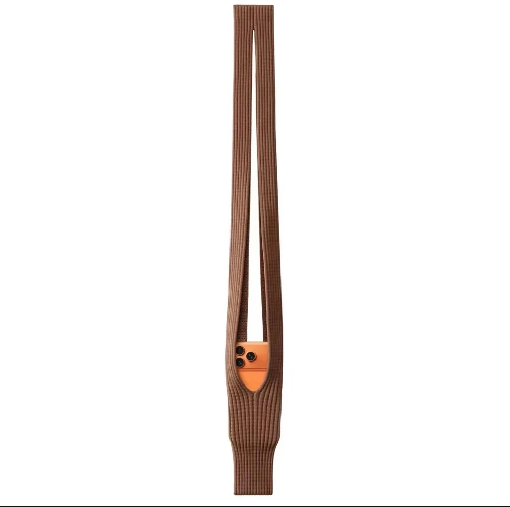 Dėklas MACHINO iPhone sock LONG SIZE (80cm) Brown