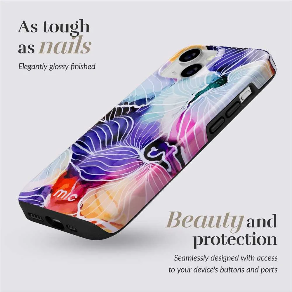 Dėklas MIO Flowers Magsafe Compatible for iPhone 16