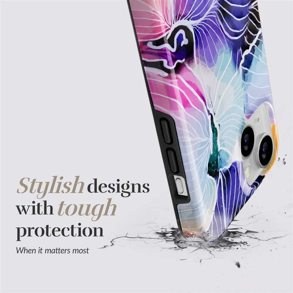 Dėklas MIO Flowers Magsafe Compatible for iPhone 16 Pro Max