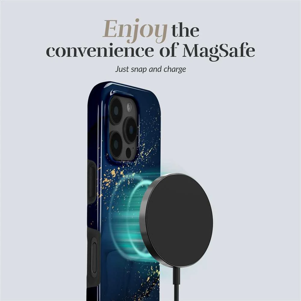 Dėklas MIO Midnight Sparkle Magsafe Case Compatible for Samsung S25 Ultra 5G