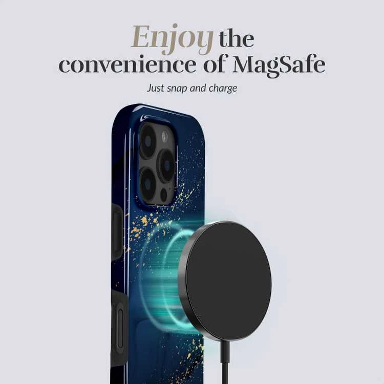 Dėklas MIO Midnight Sparkle Magsafe Case Compatible for iPhone 17 Pro