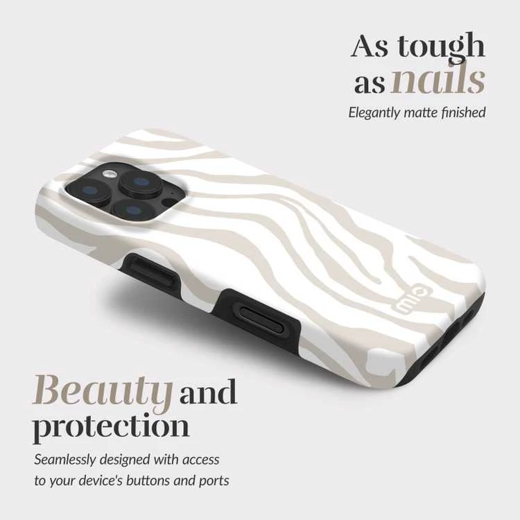 Dėklas MIO Sandy Zebra Magsafe Case Compatible for iPhone 17 Pro Max