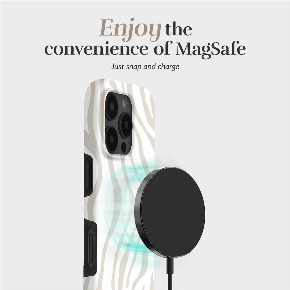 Dėklas MIO Sandy Zebra Magsafe Case Compatible for iPhone 16 Pro