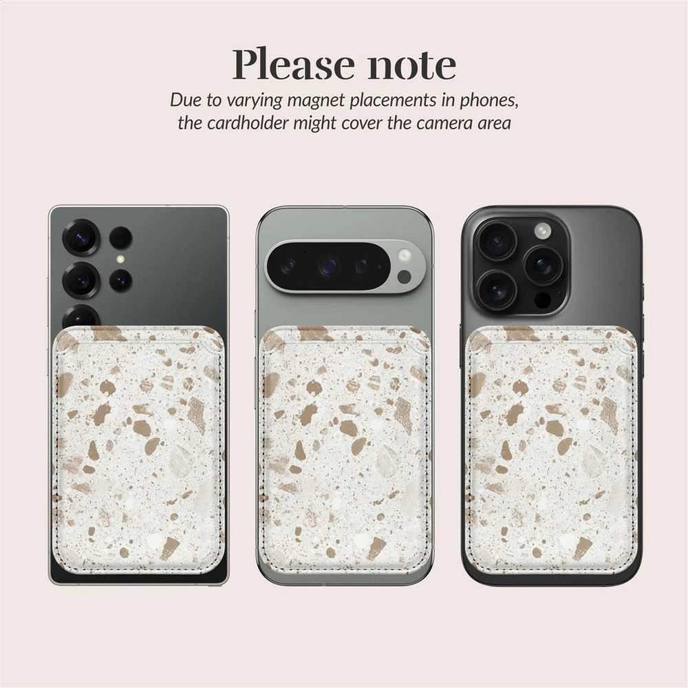 Dėklas MIO Soft Terrazzo Magsafe Case Compatible Card Holder