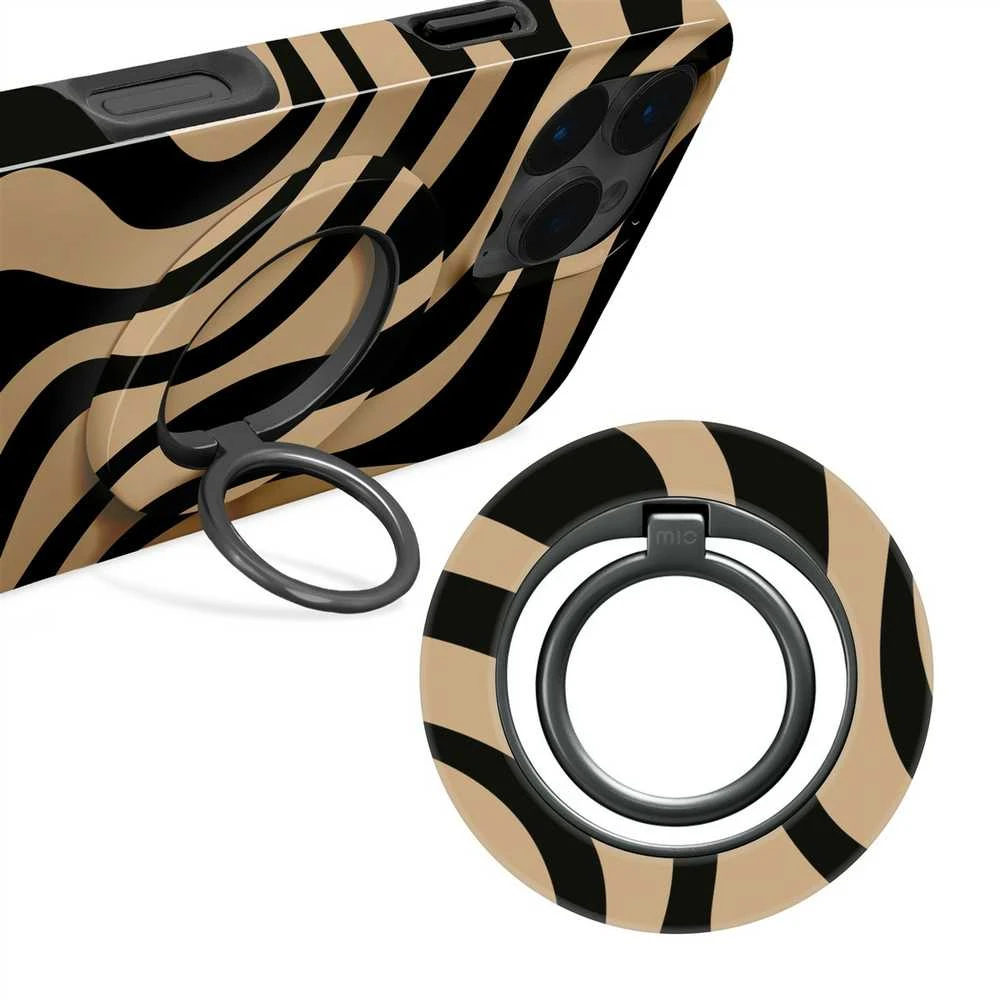 Dėklas MIO Swirl Magsafe Case Compatible Ring Holder