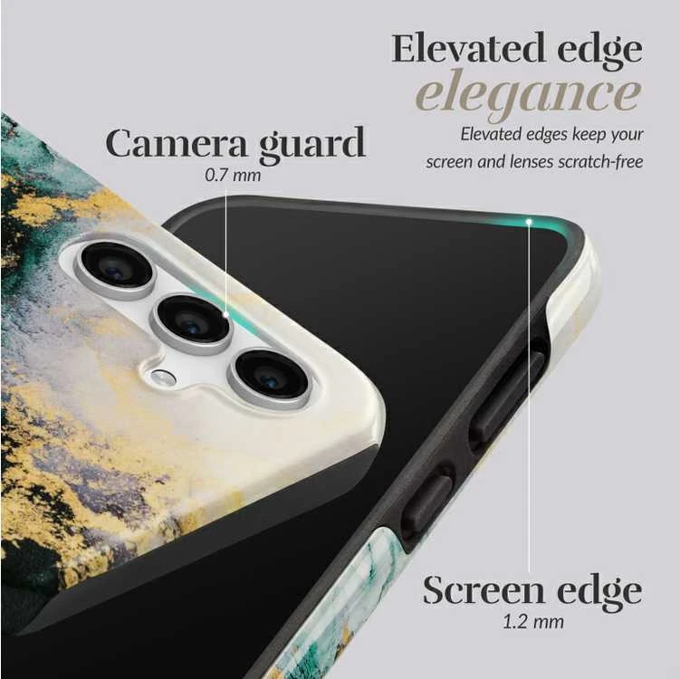 Dėklas MIO Žalias Marble Magsafe Compatible for Samsung S25 Plus 5G