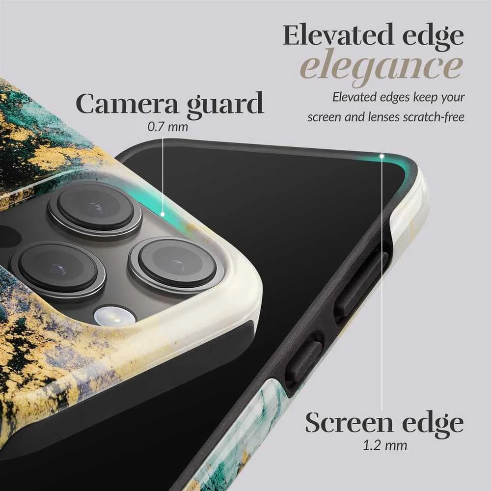 Dėklas MIO Žalias Marble Magsafe Compatible for iPhone 17 Pro