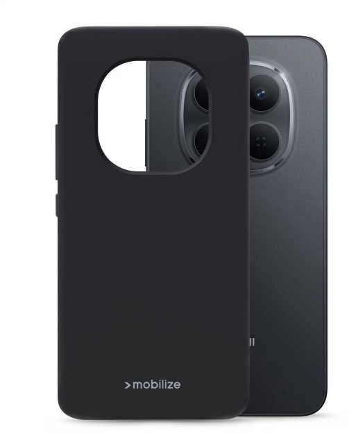 Dėklas Mobilize Rubber Gelly Case Xiaomi Redmi Note 15 Pro Matt Juodas