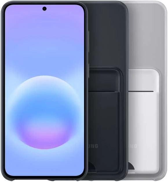 OA576TBE kortelės lizdo dėklas Samsung Galaxy A57, Juodas
