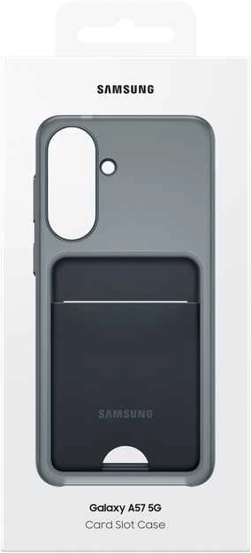 OA576TJE kortelių lizdo dėklas „Samsung Galaxy A57“, šviesiai pilkas