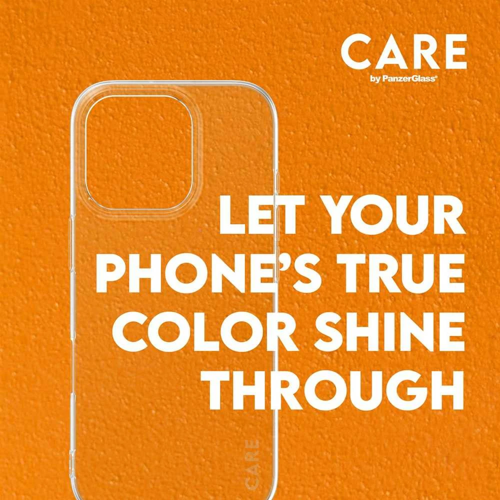 Panzer Glass CARE by PanzerGlass X-Ray Soft Basic Apple iPhone 16 Pro 6.3" dėklas telefonui skaidrus/Transparent 1442