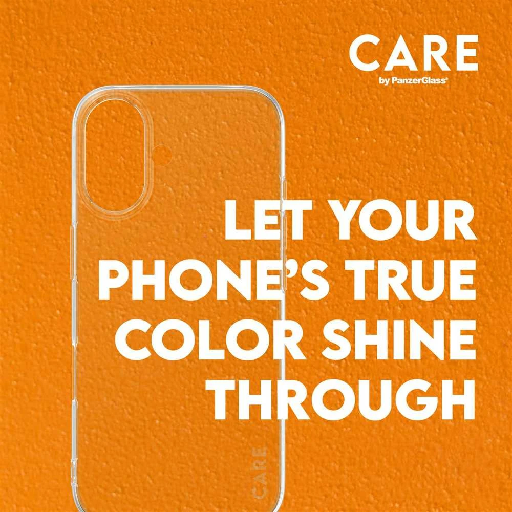 Panzer Glass CARE by PanzerGlass X-Ray Soft Basic Apple iPhone 16 6.1" dėklas telefonui skaidrus 1441