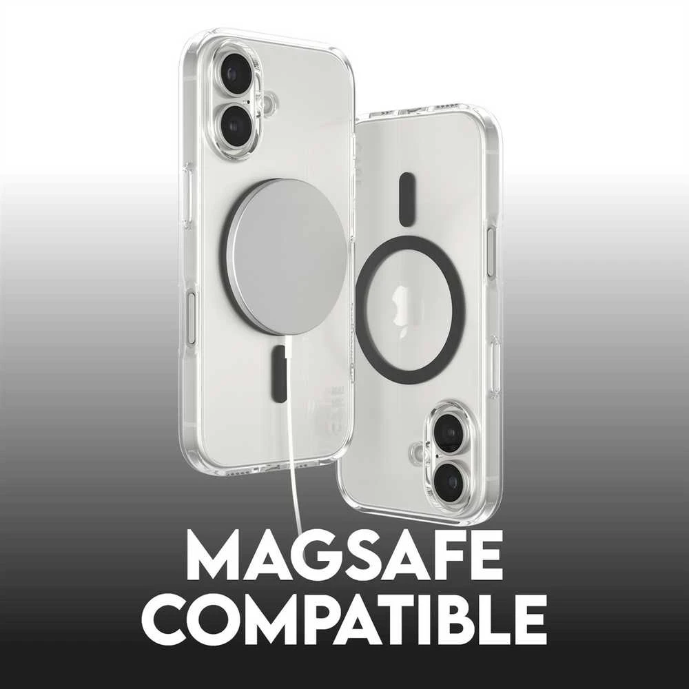 Panzer Glass CARE by PanzerGlass Flagship Case Apple iPhone 16 6.1" dėklas telefonui juodos spalvos/dėklas telefonui juodos spalvos MagSafe 1345