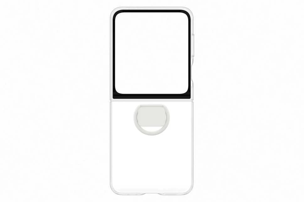 Samsung Galaxy Flip6/Flip7 FE skaidrus dėklas permatomas