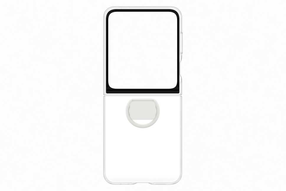 Samsung Galaxy Flip6/Flip7 FE skaidrus dėklas permatomas