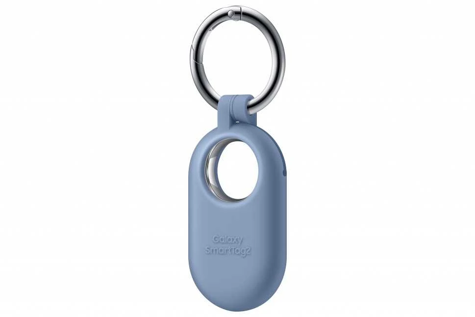 Dėklas Samsung PT560CLEGWW SmartTag2 Silicone case with carabiner ring, Mėlyna