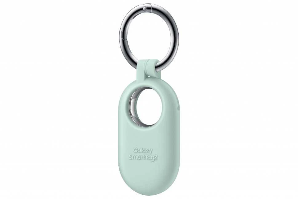 Dėklas Samsung PT560CMEGWW SmartTag2 Silicone case with carabiner ring, Mint