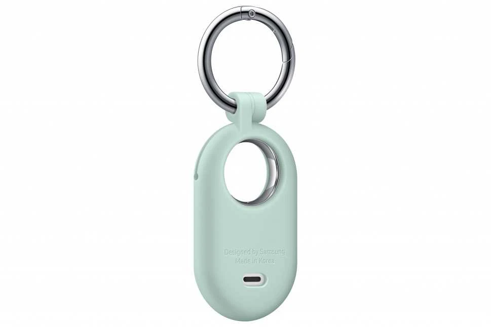 Dėklas Samsung PT560CMEGWW SmartTag2 Silicone case with carabiner ring, Mint