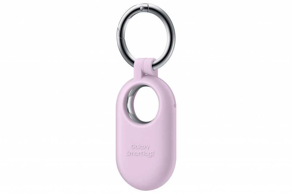 Dėklas Samsung PT560CVEGWW SmartTag2 Silicone case with carabiner ring, Lavender
