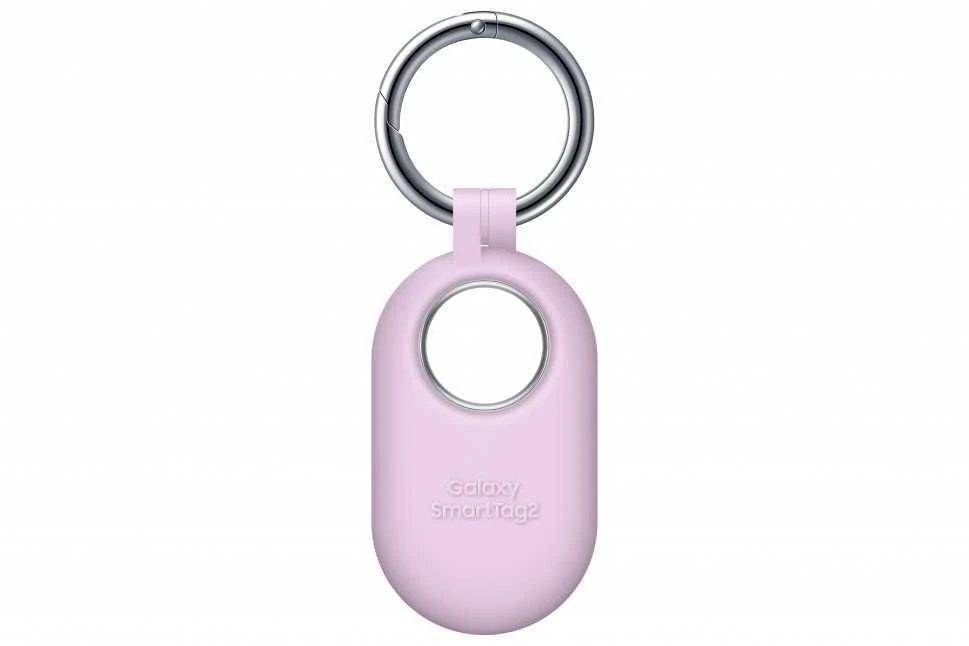Dėklas Samsung PT560CVEGWW SmartTag2 Silicone case with carabiner ring, Lavender