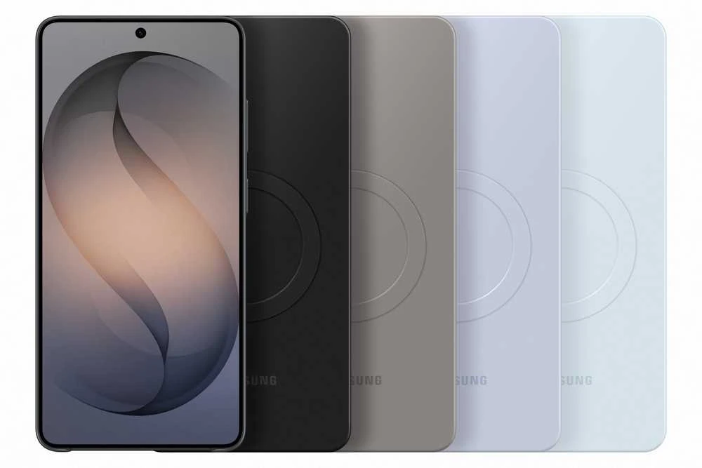 112803 EF-SS948CLE Samsung Slim Magnet dėklas skirtas Samsung Galaxy S26 Ultra žydros spalvos