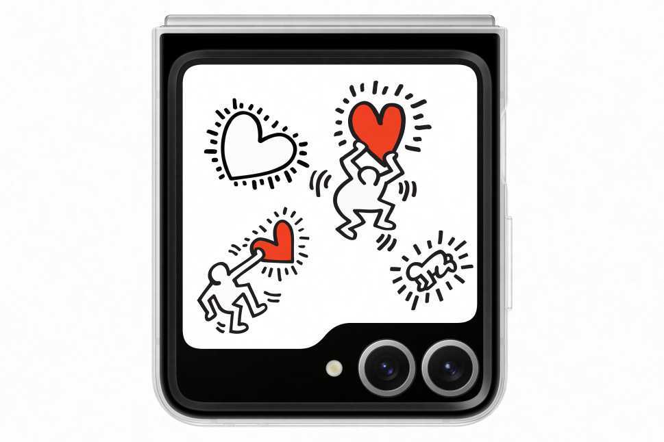 Dėklas ZF741CWEGWW Flipsuit Case Samsung Galaxy Flip6, Baltas