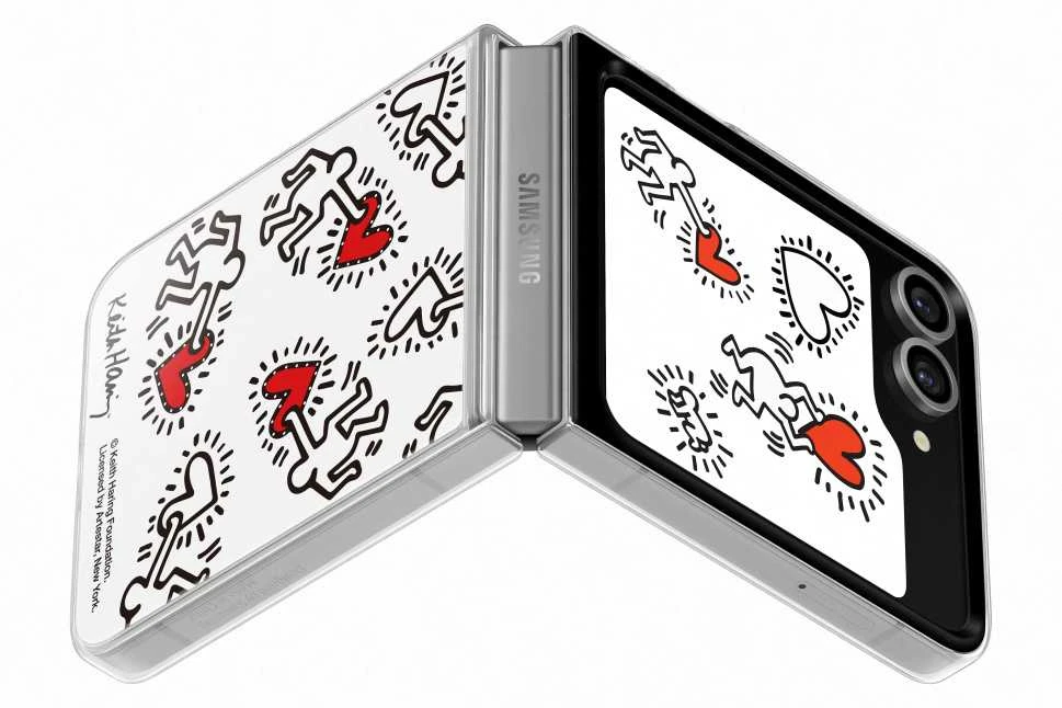 Dėklas ZF741CWEGWW Flipsuit Case Samsung Galaxy Flip6 (Baltas)
