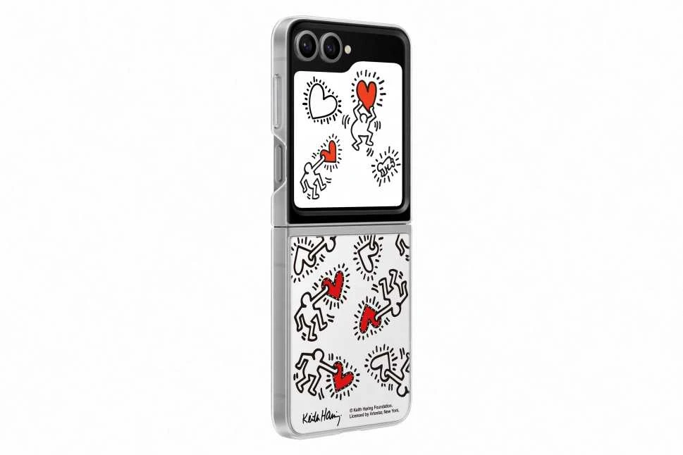 Dėklas ZF741CWEGWW Flipsuit Case Samsung Galaxy Flip6 (Baltas)