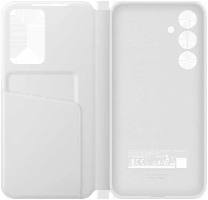 112803 EF-ZS721CWE Samsung Smart View dėklas Galaxy S24 FE baltos spalvos