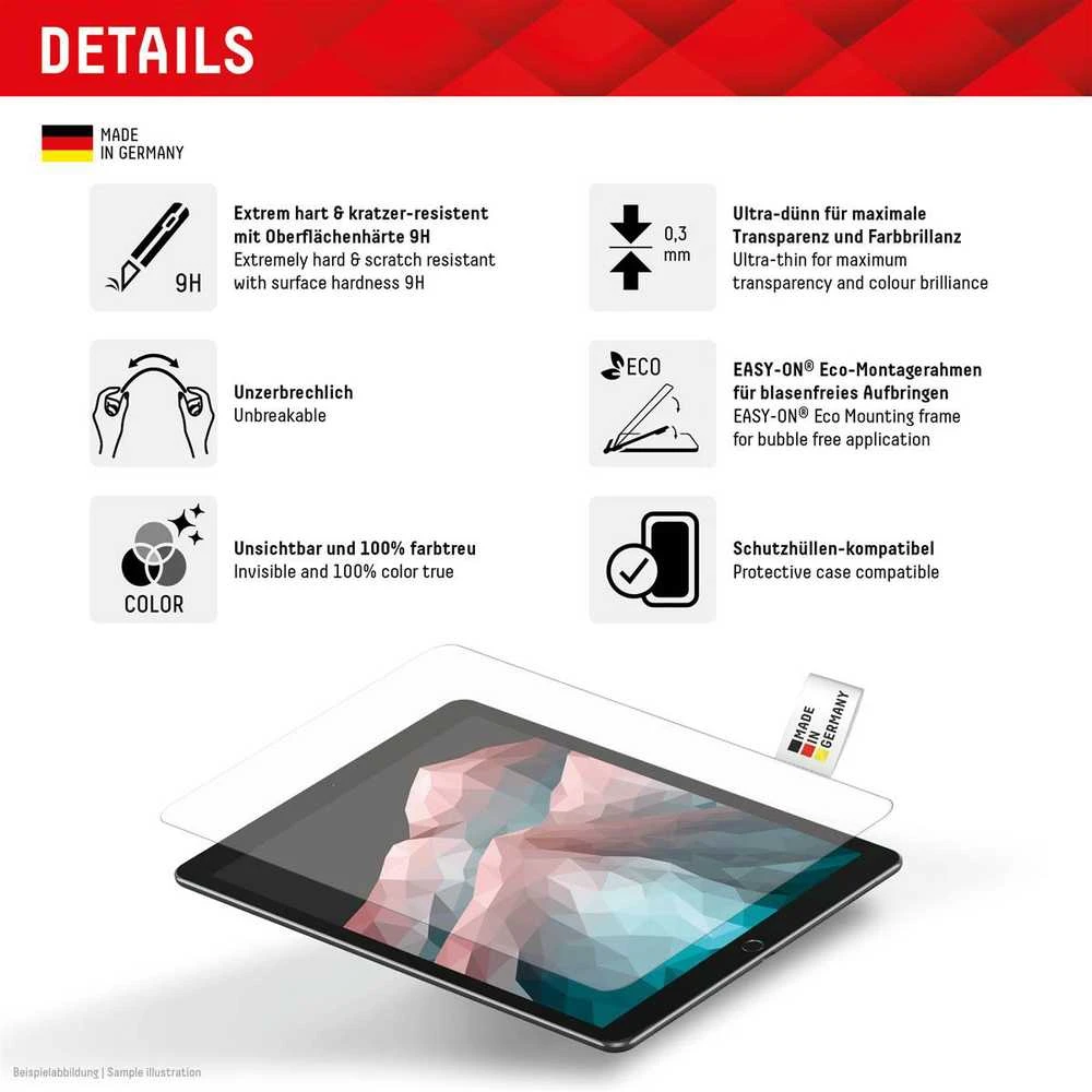 DISPLEX Planšetė Glass Samsung Galaxy Tab A9+