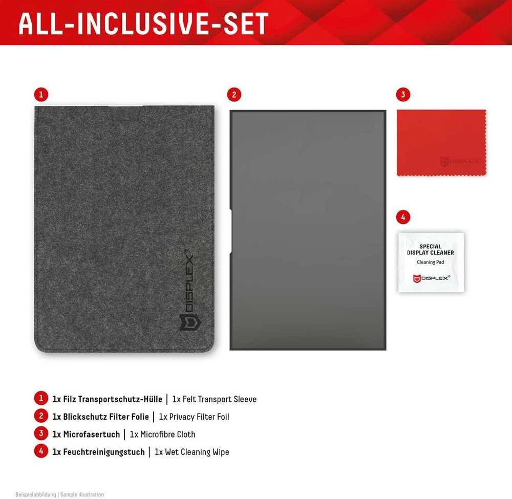 DISPLEX Privacy Safe Uni (be rėmelių) 13,3\", 16:10