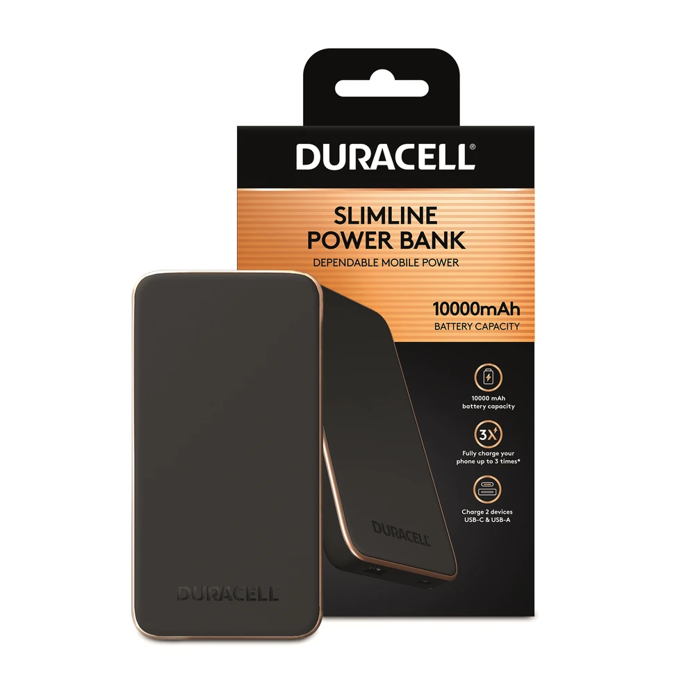 Duracell Charge Plus 10,000 mAh Power Bank 15W