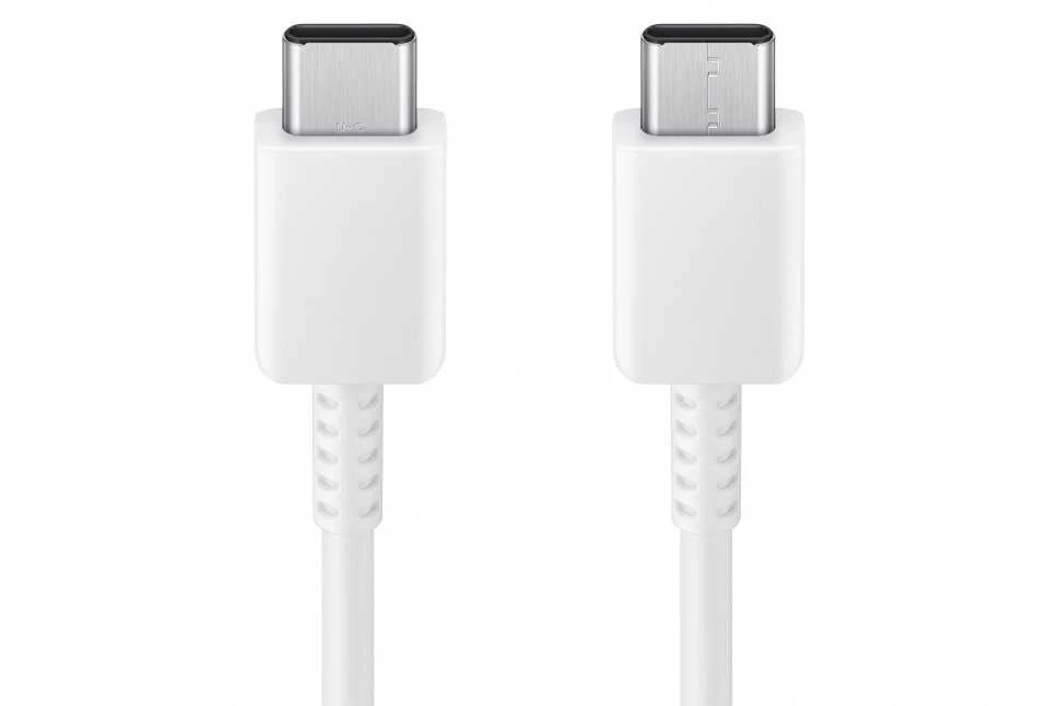 DX310JWE Samsung cable c to c, 1,8 m (3A), Baltas