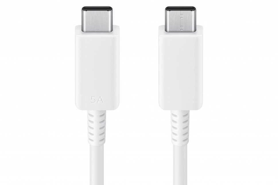 DX510JWE Samsung cable c to c, 1,8 m (5A), Baltas