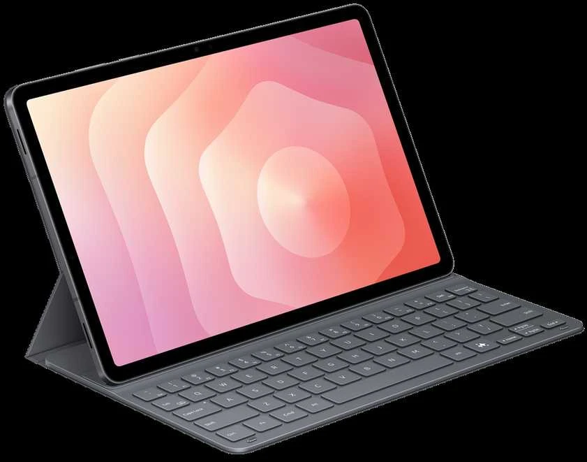 Samsung Galaxy Tab S11 dėklas su klaviatūra, plonas, juodas