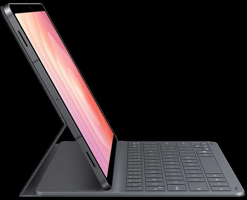 Samsung Galaxy Tab S11 dėklas su klaviatūra, plonas, juodas