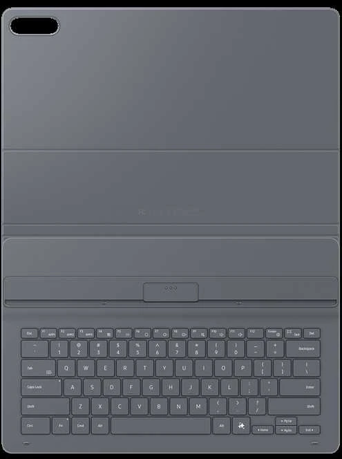 Samsung Galaxy Tab S11 Ultra knyginis dėklas su klaviatūra, plonas, juodas